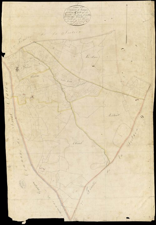 Peaugres - Section C - Feuillet 2