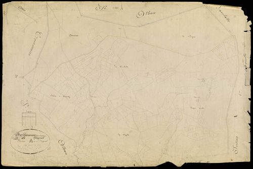 Le Plagnal - Section A - Feuillet 1