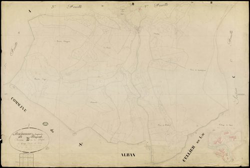 Le Plagnal - Section B - Feuillet 1