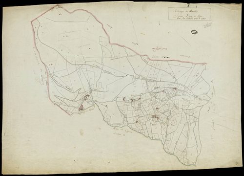 Planzolles - Section A - Feuillet 1