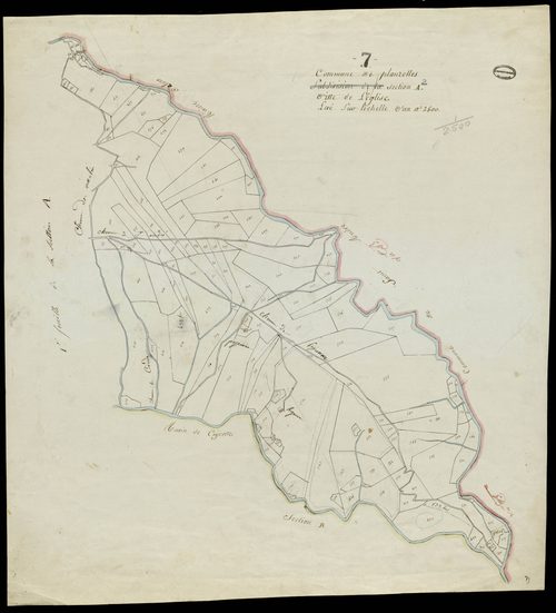 Planzolles - Section A - Feuillet 2