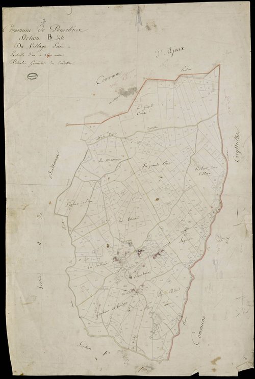 Pourchères - Section B
