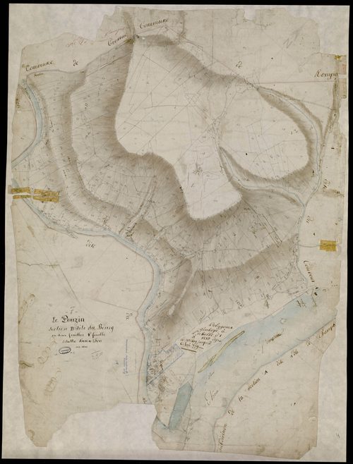Le Pouzin - Section B - Feuillet 1