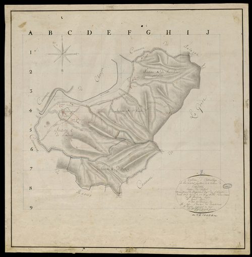 Pradons - Tableau d'assemblage