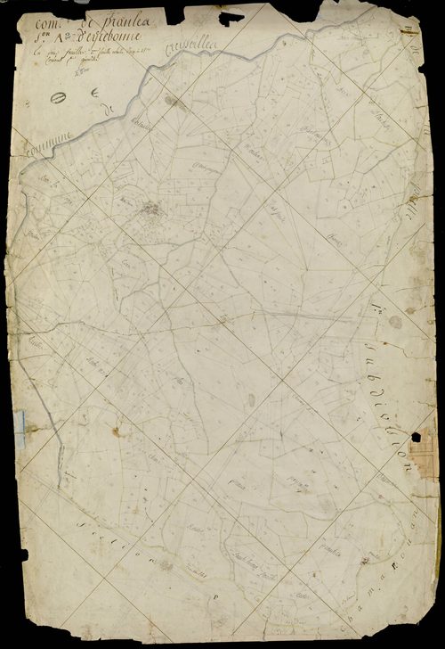 Pranles - Section A - Feuillet 2