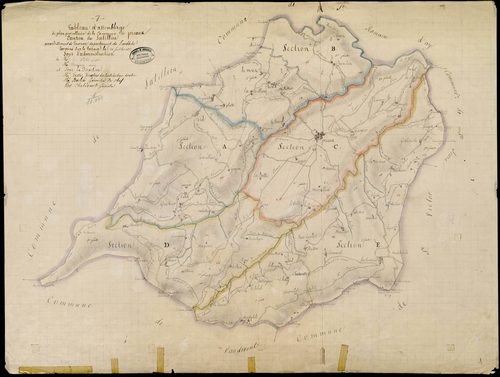 Préaux - Tableau d'assemblage