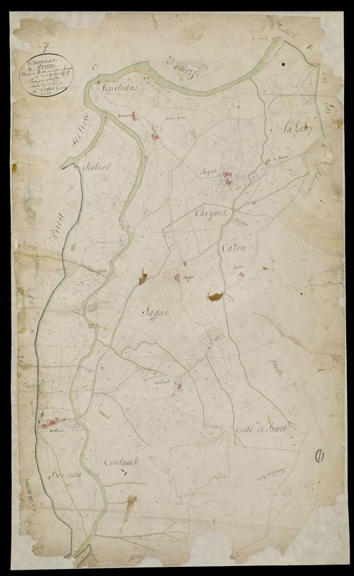 Privas - Section E - Feuillet 1