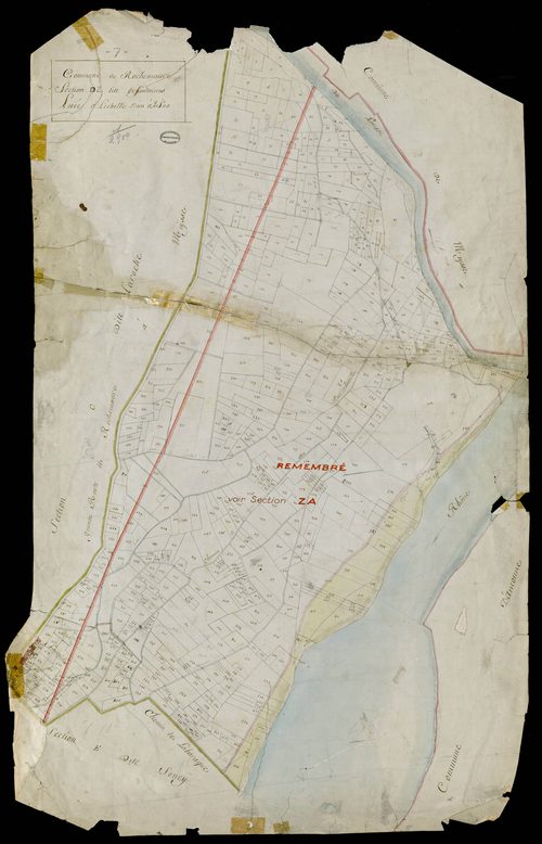 Rochemaure - Section D - Feuillet 2