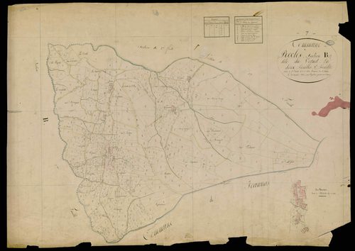 Rocles - Section B - Feuillet 1