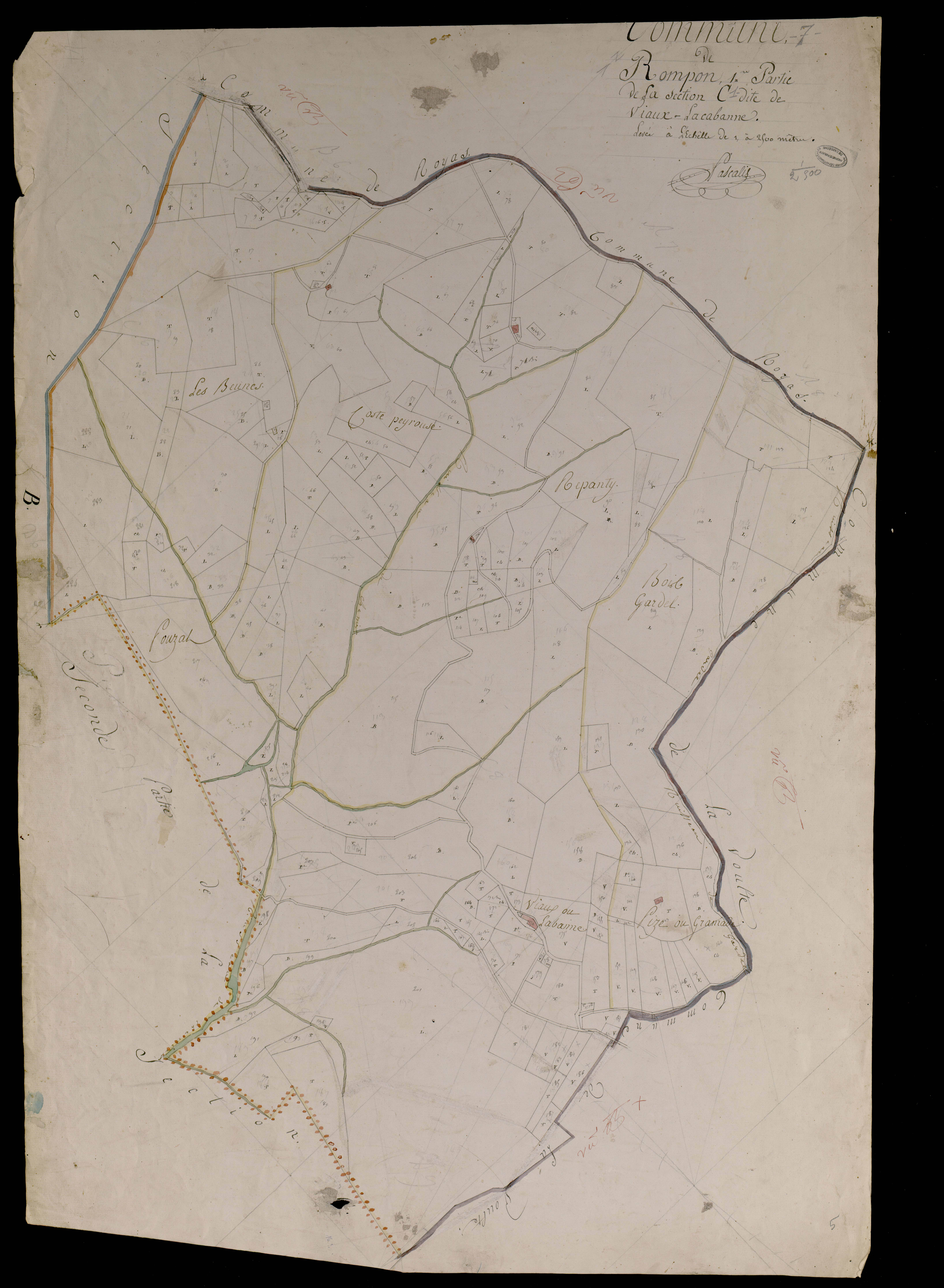 Rompon - Section C - Feuillet 1