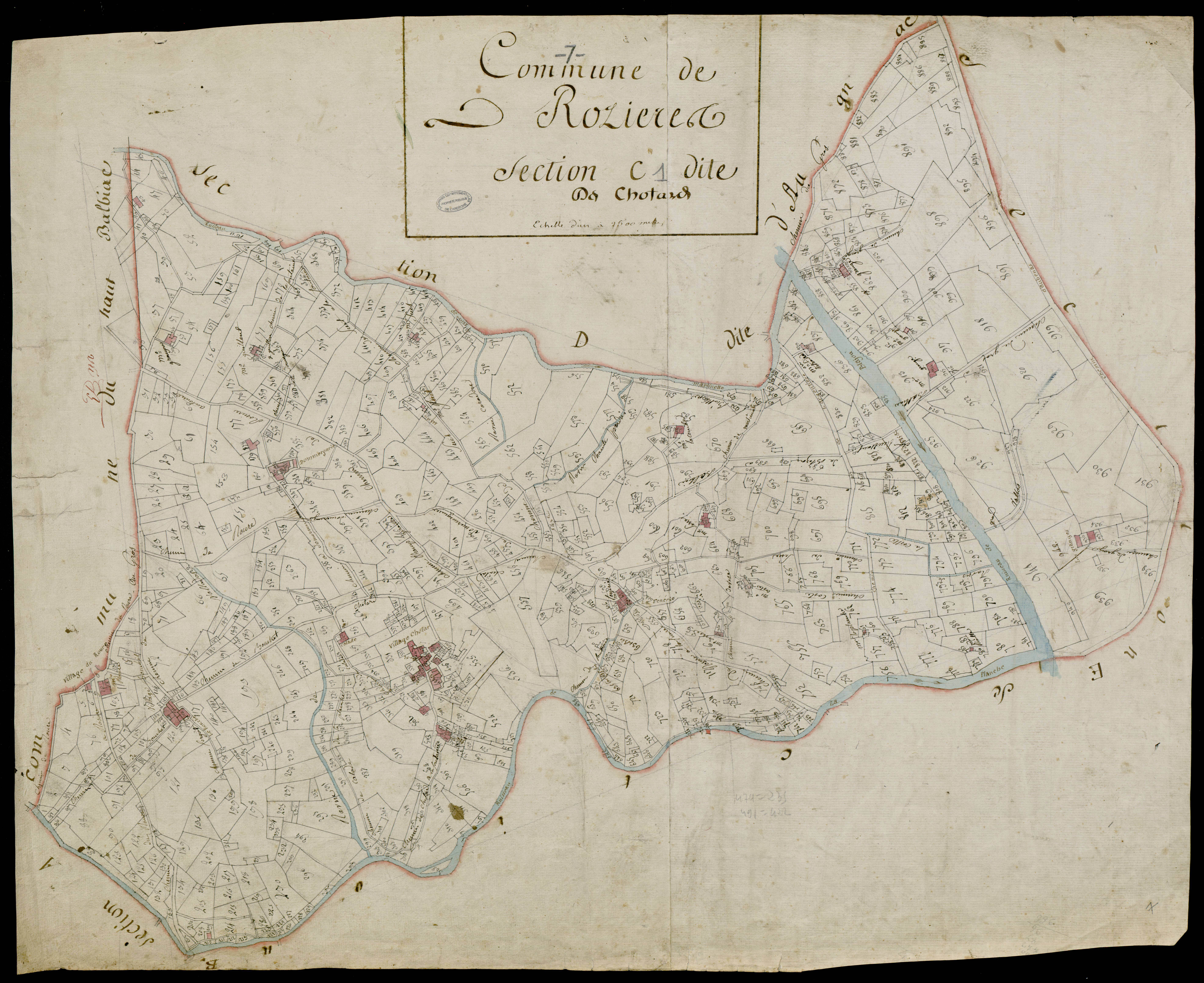 Rosières - Section C - Feuillet 1