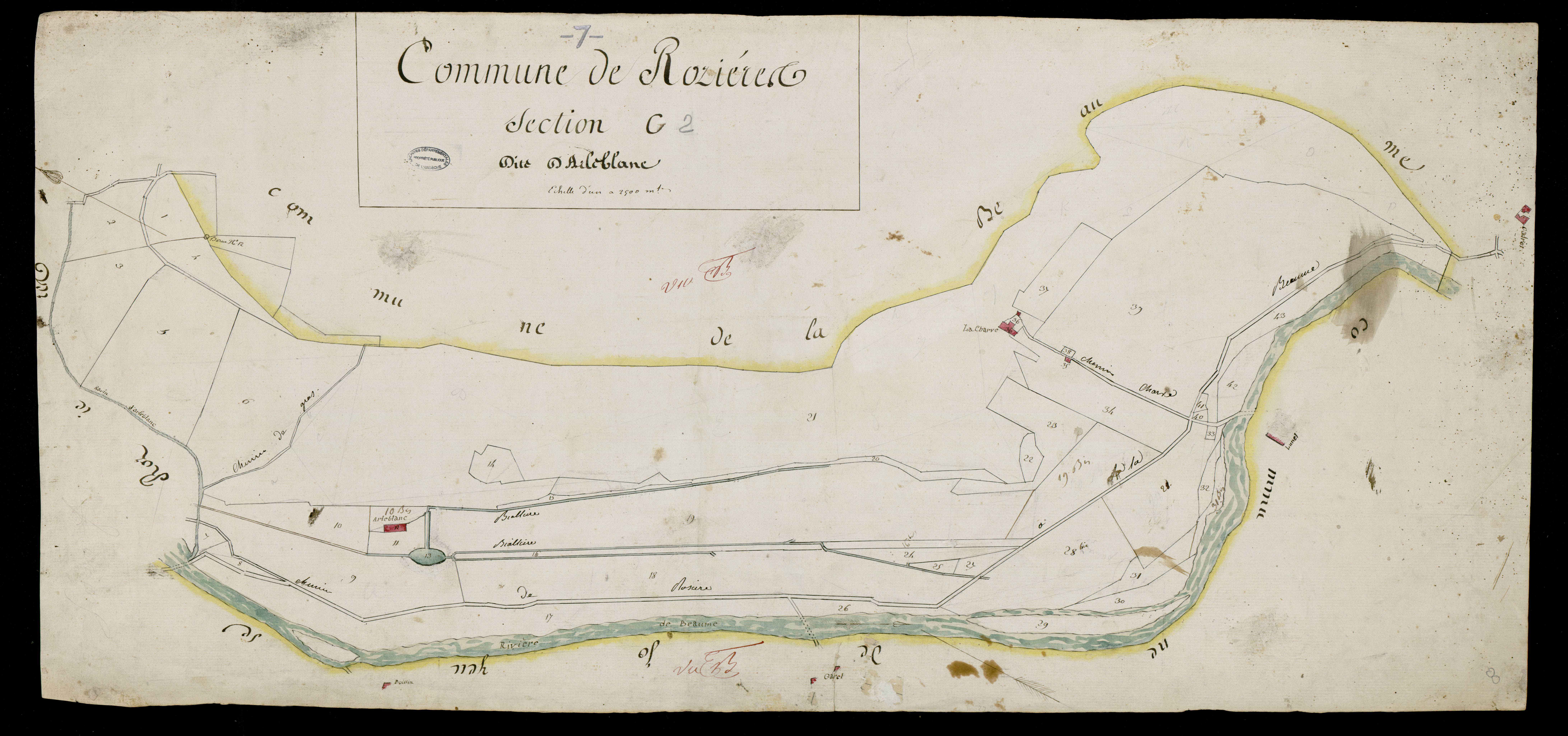 Rosières - Section C - Feuillet 2