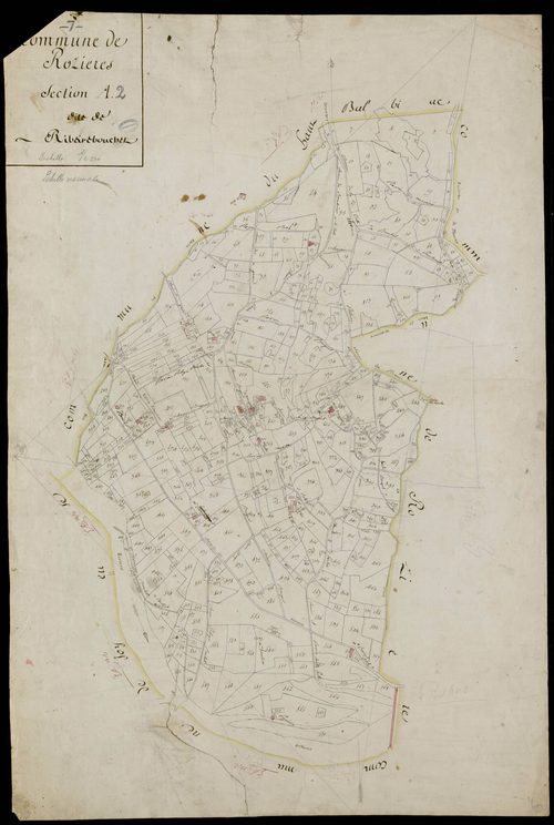 Rosières - Section A - Feuillet 2