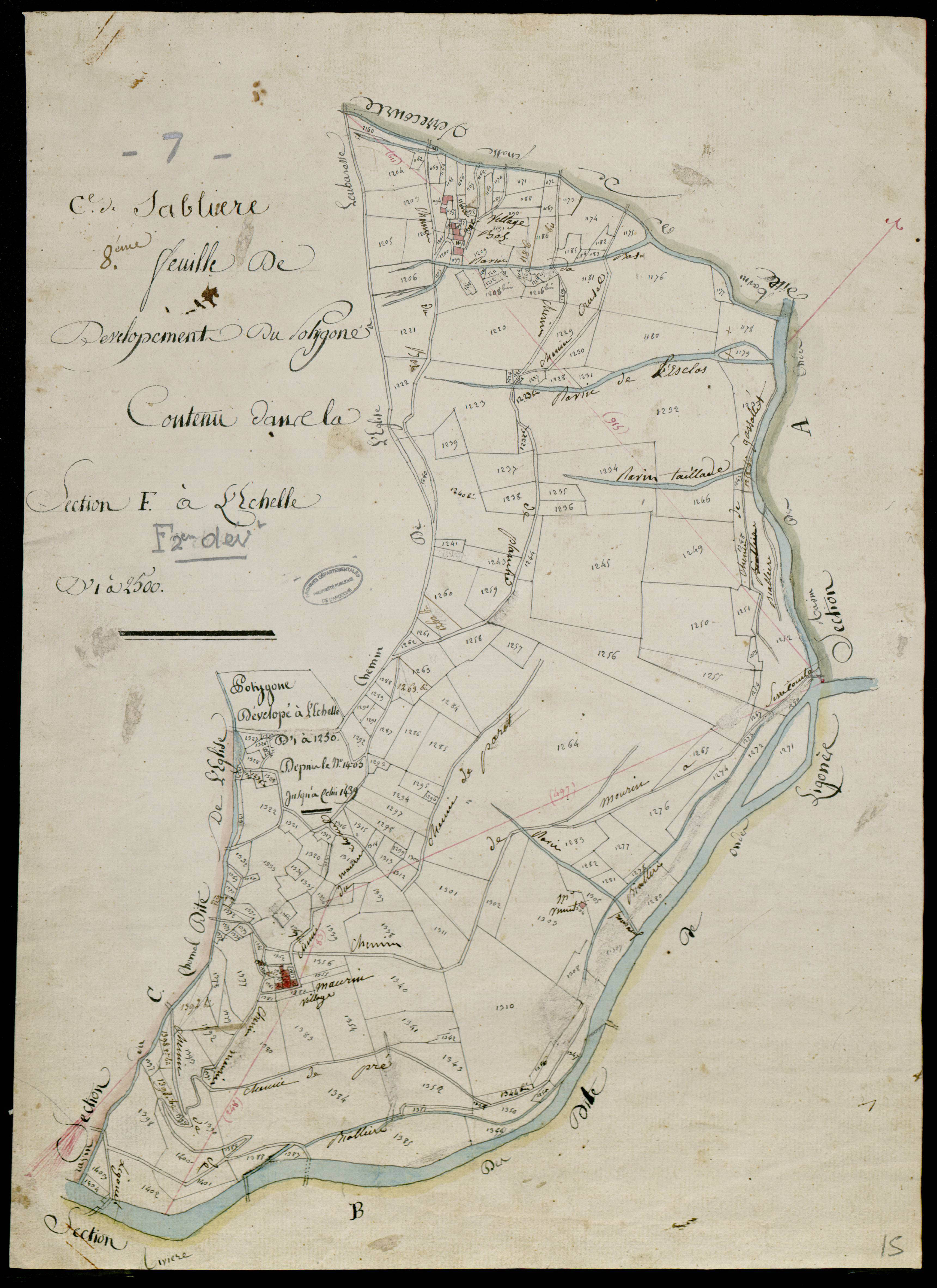 Sablières - Section F