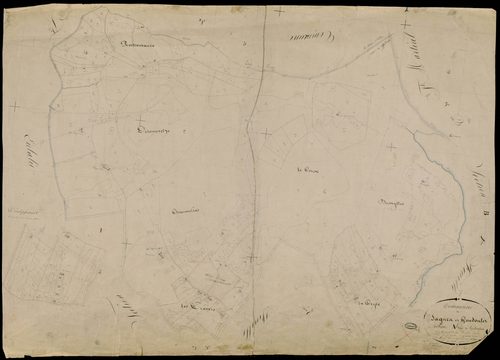 Sagnes-et-Goudoulet - Section A - Feuillet 1