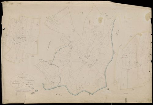 Sagnes-et-Goudoulet - Section A - Feuillet 3