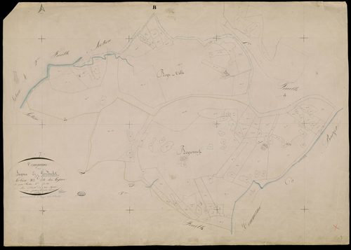 Sagnes-et-Goudoulet - Section B - Feuillet 2