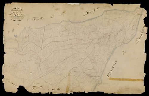 Saint-Agrève - Section C - Feuillet 3