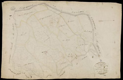 Saint-Alban-d'Ay - Section A - Feuillet 1