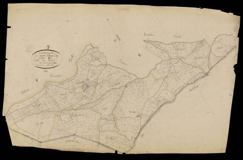 Saint-Alban-d'Ay - Section E - Feuillet 3