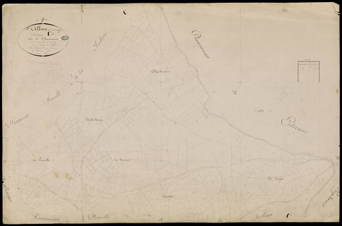 Saint-Alban-en-Montagne - Section C - Feuillet 2