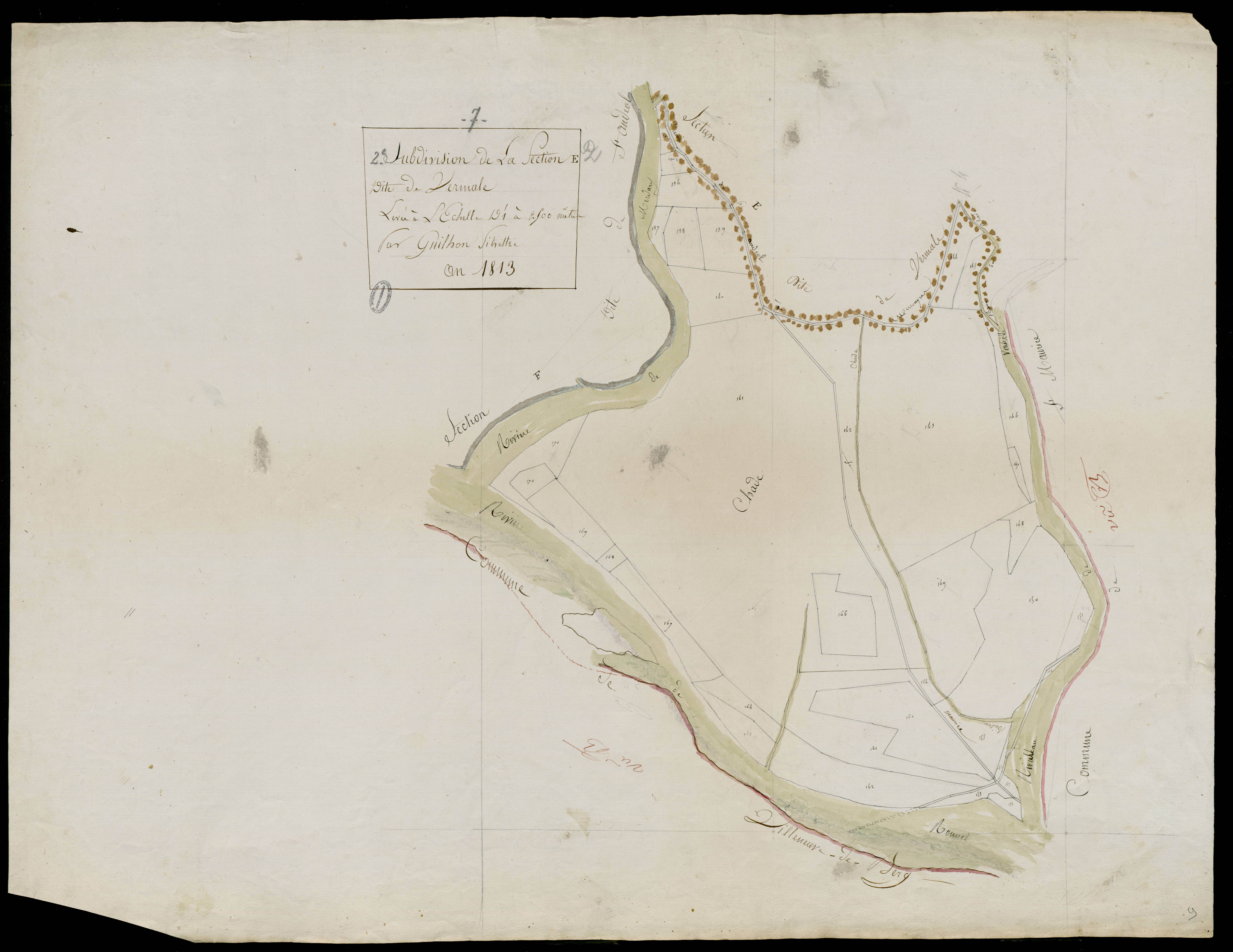 Saint-Andéol-de-Berg - Section E - Feuillet 2