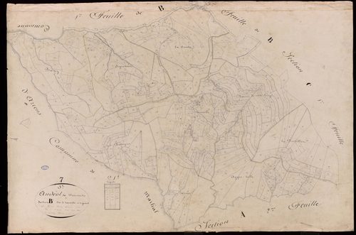 Saint-Andéol-de-Fourchades - Section B - Feuillet 2