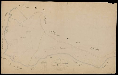 Saint-Andéol-de-Fourchades - Section E - Feuillet 2