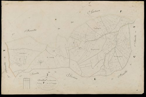 Saint-Andéol-de-Fourchades - Section F - Feuillet 2