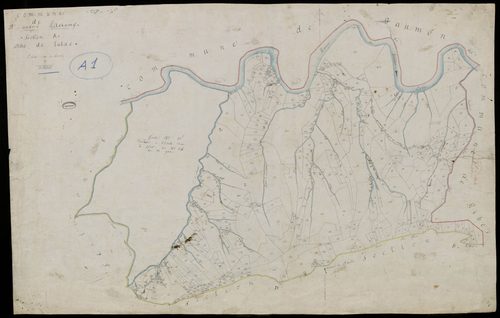 Saint-André-Lachamp - Section A - Feuillet 1