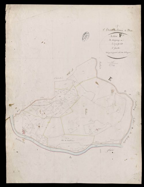 Saint-Barthélemy-le-Plain - Section F - Feuillet 2