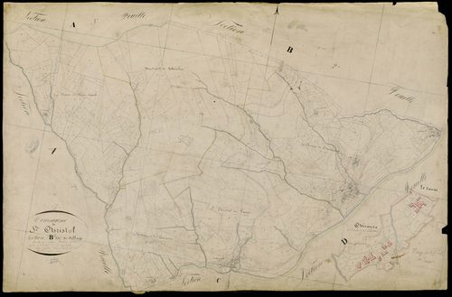 Saint-Christol - Section B - Feuillet 1