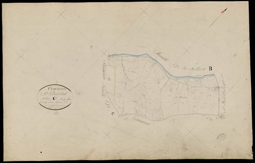 Saint-Christol - Section C - Feuillet 3