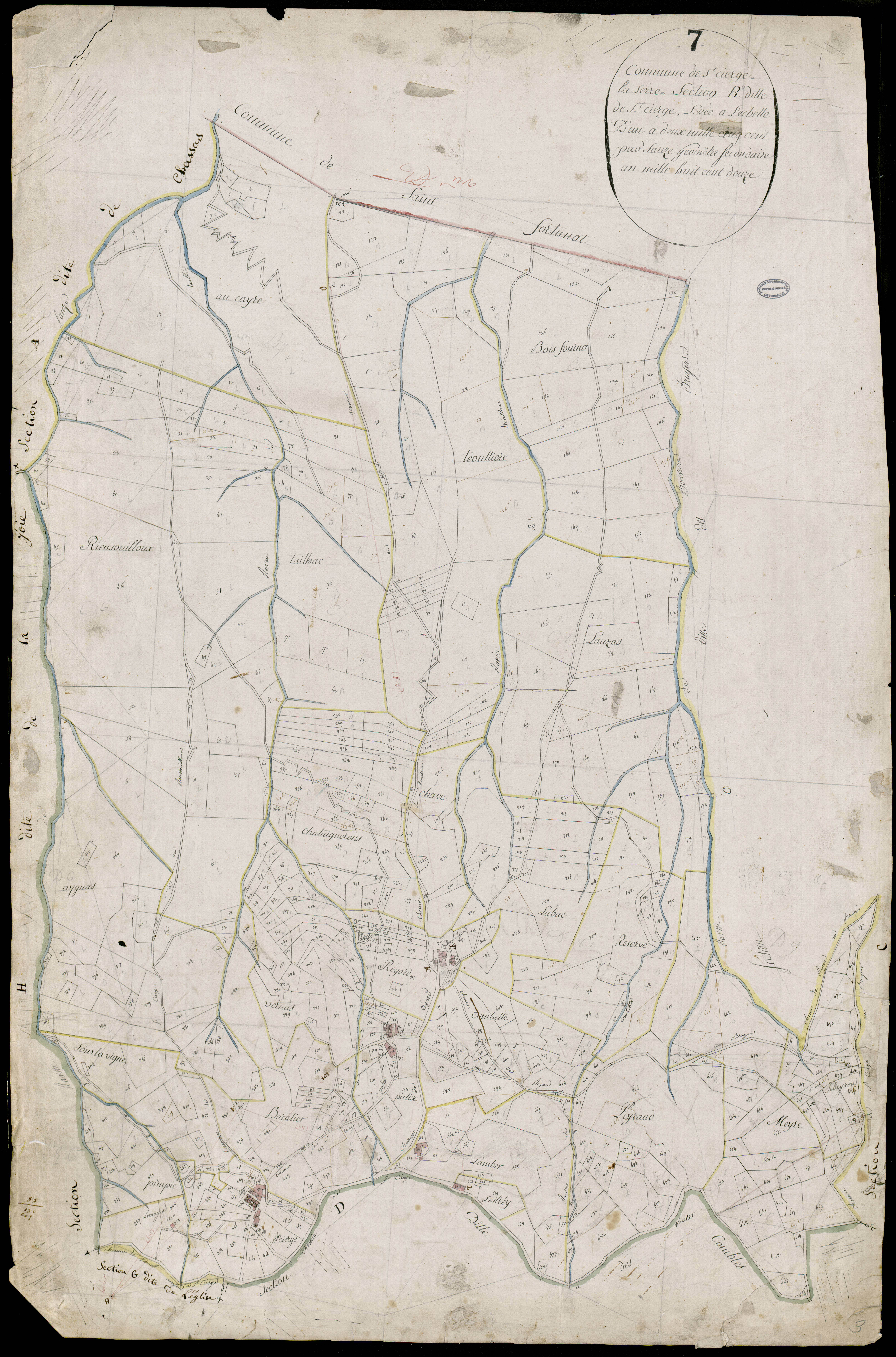 Saint-Cierge-la-Serre - Section B