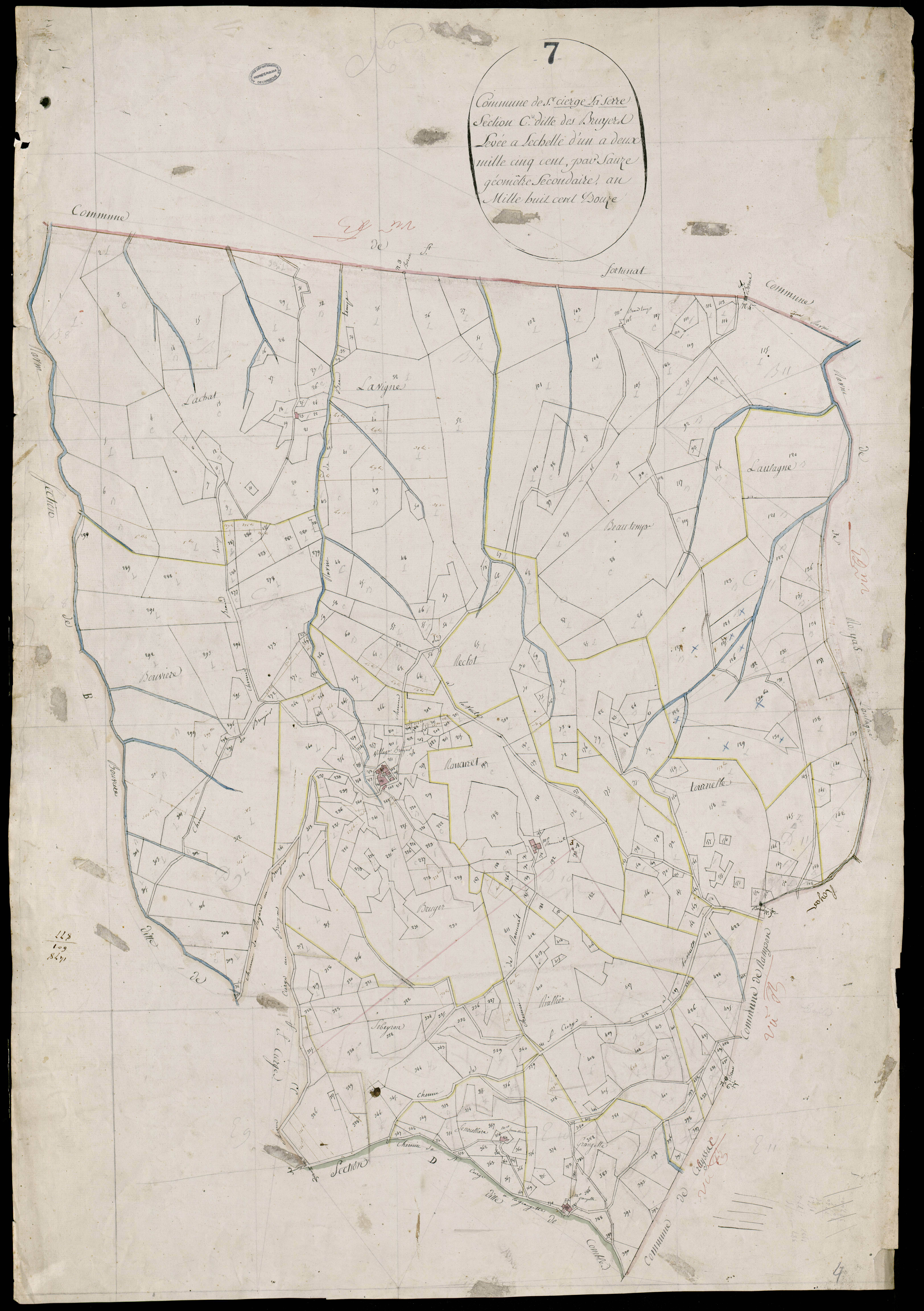 Saint-Cierge-la-Serre - Section C