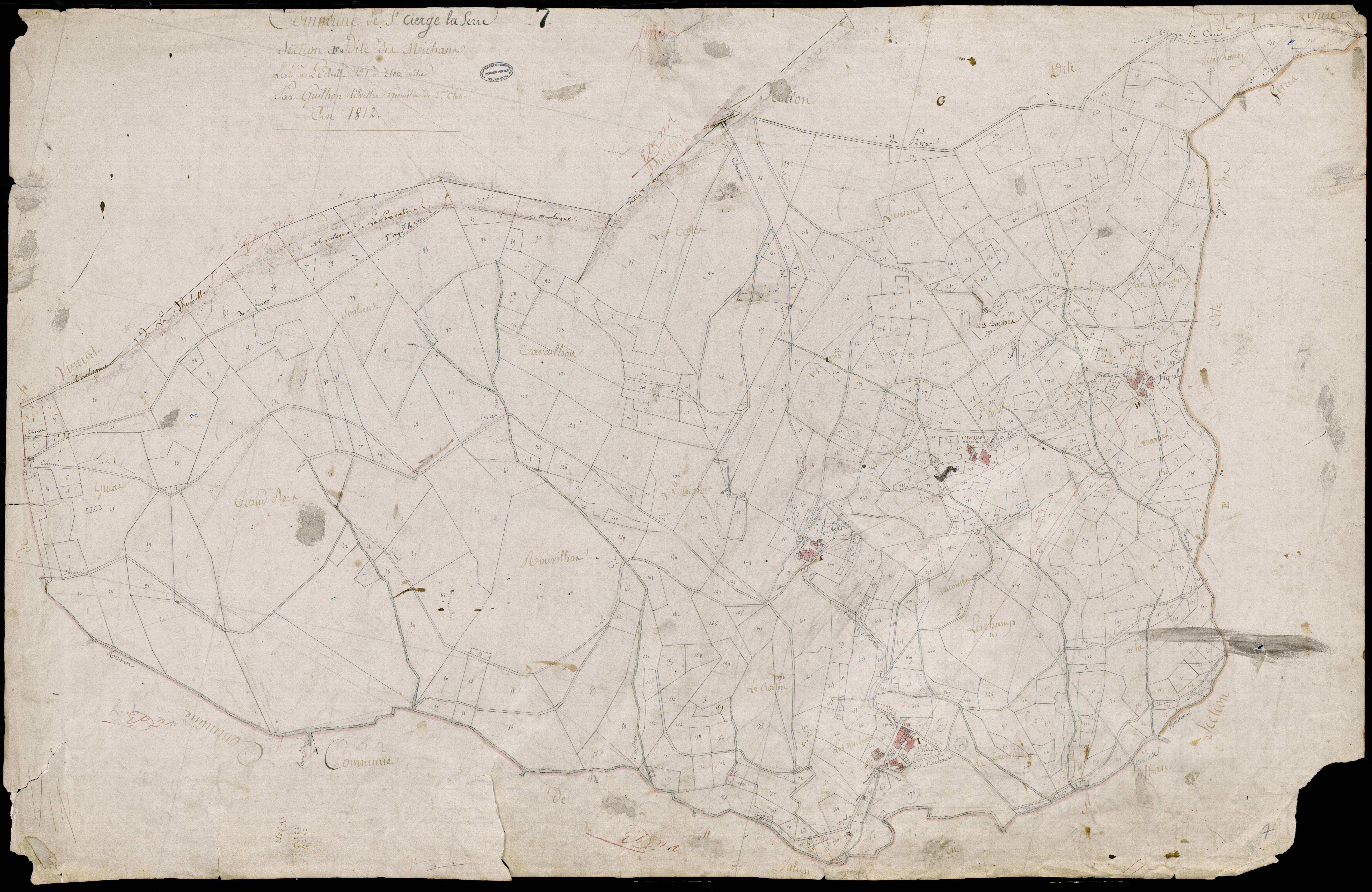 Saint-Cierge-la-Serre - Section F