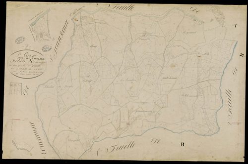 Saint-Cierge-sous-le-Cheylard - Section A - Feuillet 1