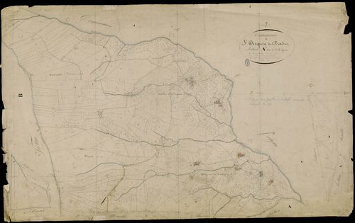 Saint-Cirgues-de-Prades - Section A - Feuillet 1