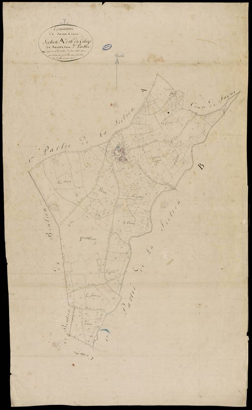 Saint-Clair - Section A - Feuillet 2