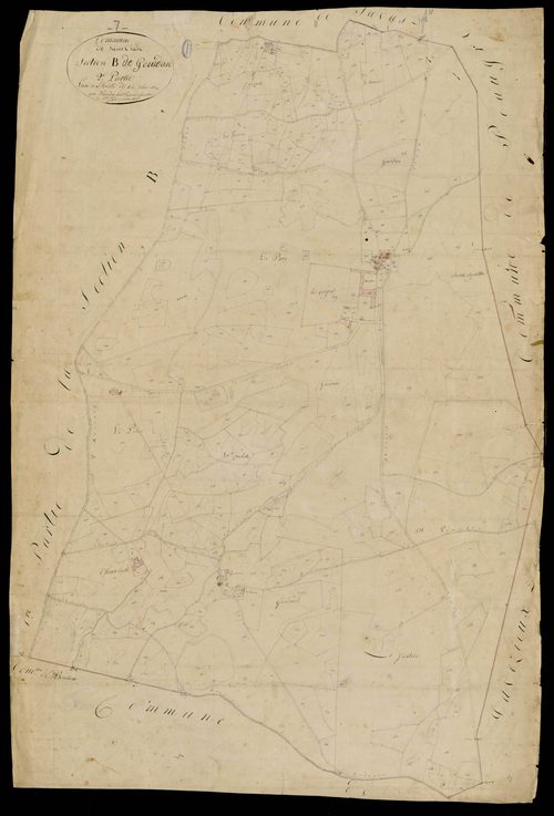 Saint-Clair - Section B - Feuillet 2