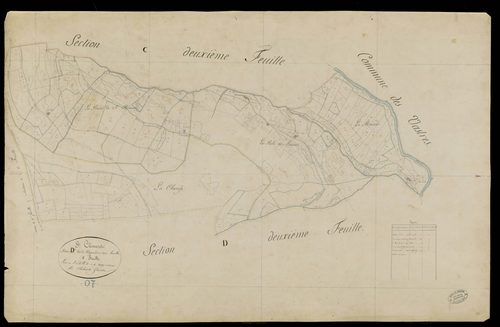 Saint-Clément - Section D - Feuillet 1