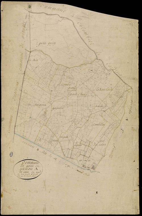 Saint-Cyr - Section A - Feuillet 1