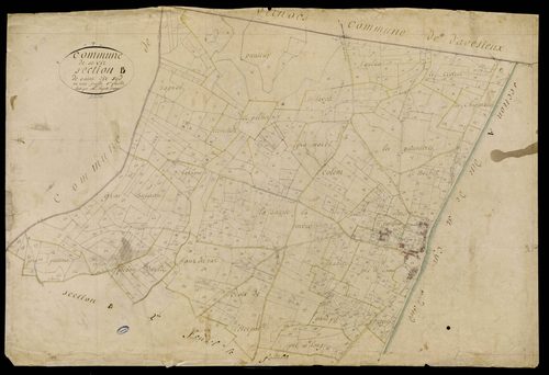 Saint-Cyr - Section B - Feuillet 1