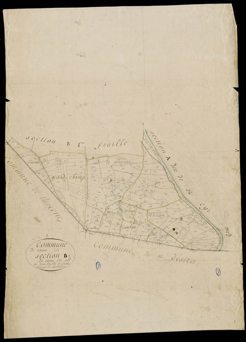Saint-Cyr - Section B - Feuillet 3