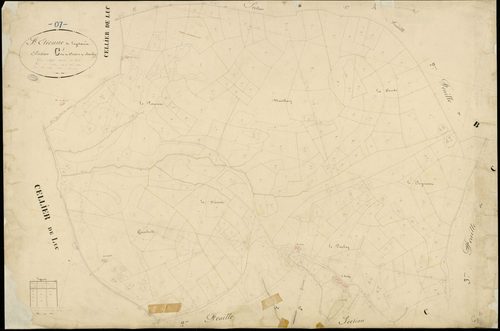 Saint-Etienne-de-Lugdarès - Section C - Feuillet 1