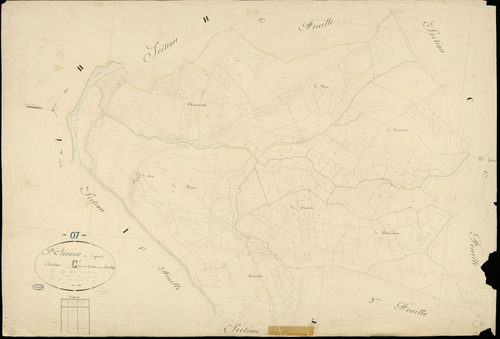 Saint-Etienne-de-Lugdarès - Section C - Feuillet 2