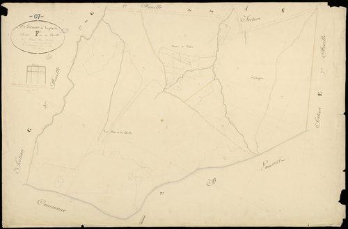 Saint-Etienne-de-Lugdarès - Section F - Feuillet 2