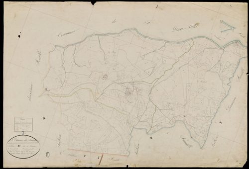 Saint-Etienne-de-Serre - Section D - Feuillet 3