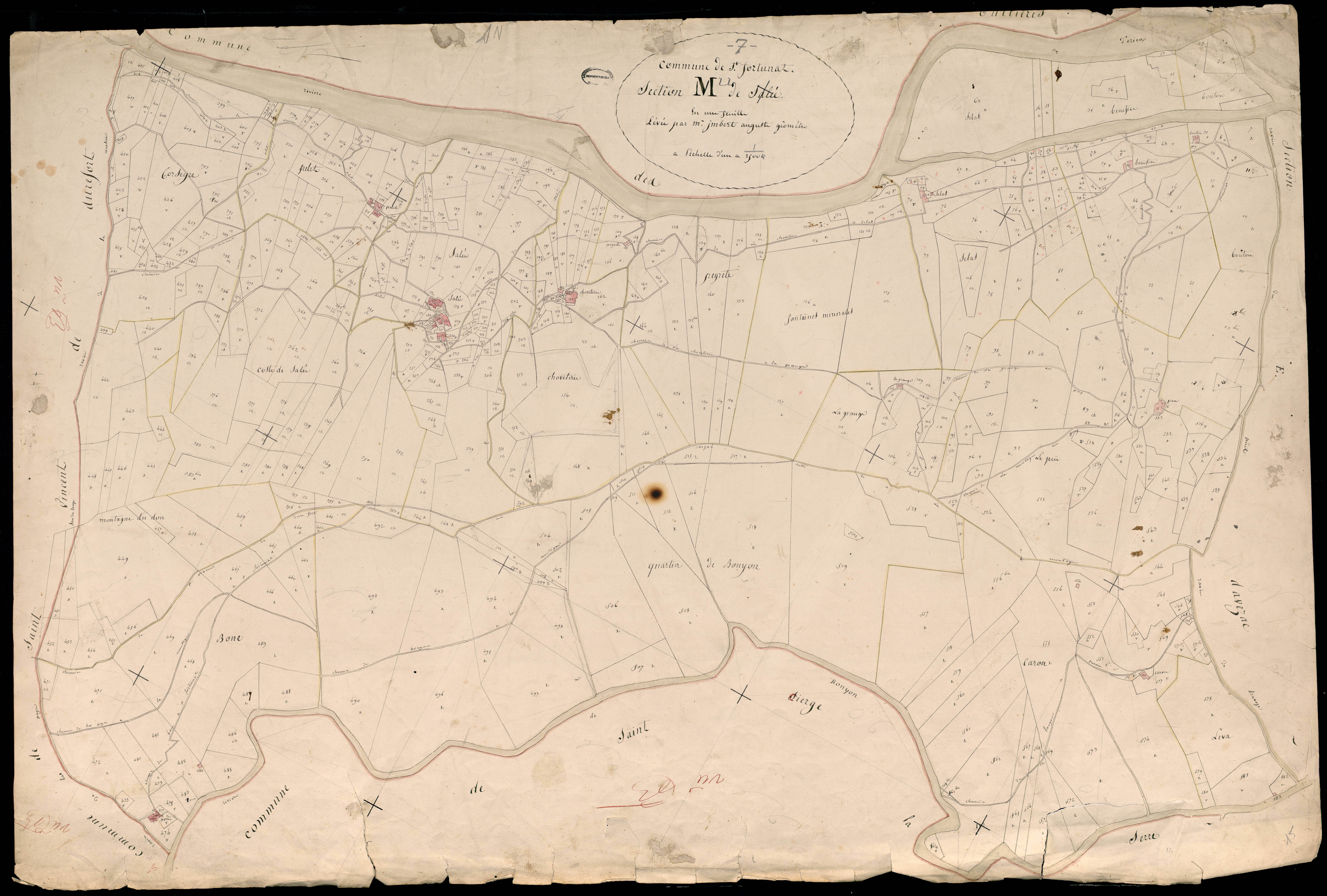 Saint-Fortunat-sur-Eyrieux - Section M