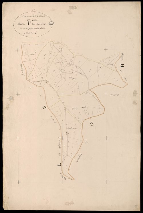 Saint-Fortunat-sur-Eyrieux - Section I - Feuillet 2